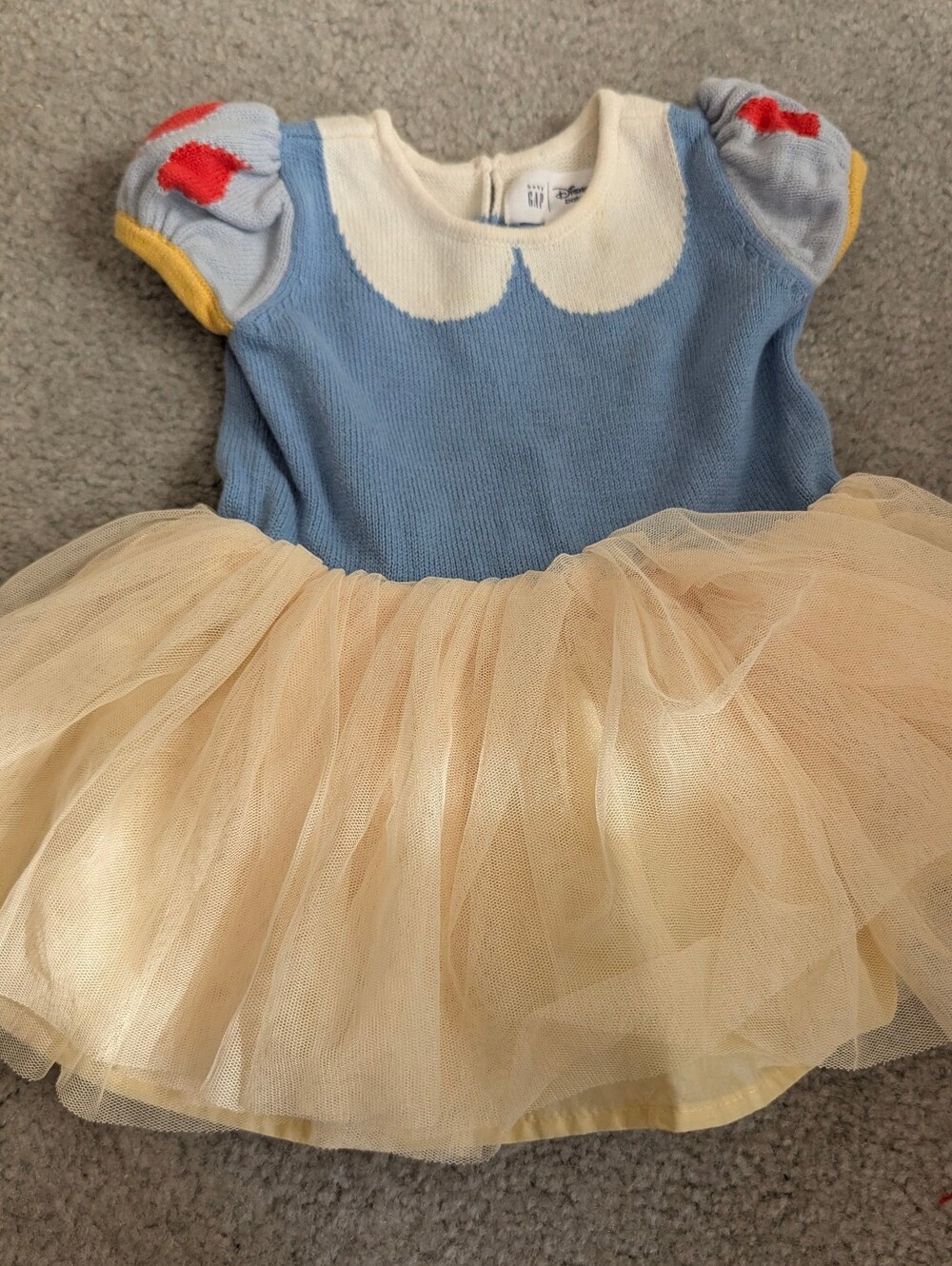 Gap × Disney Toddler Snow White Tulle Dress (6-12M)